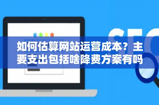 如何估算网站运营成本？主要支出包括啥降费方案有吗？